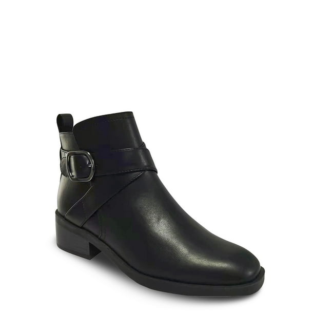 Time and Tru Women's Ankle Buckle Boots