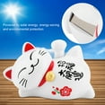 thumbnail image 2 of Solar Powered Adorable Lazy Lying Waving Beckoning Fortune Lucky Cat Car Accessories(#1), 2 of 8