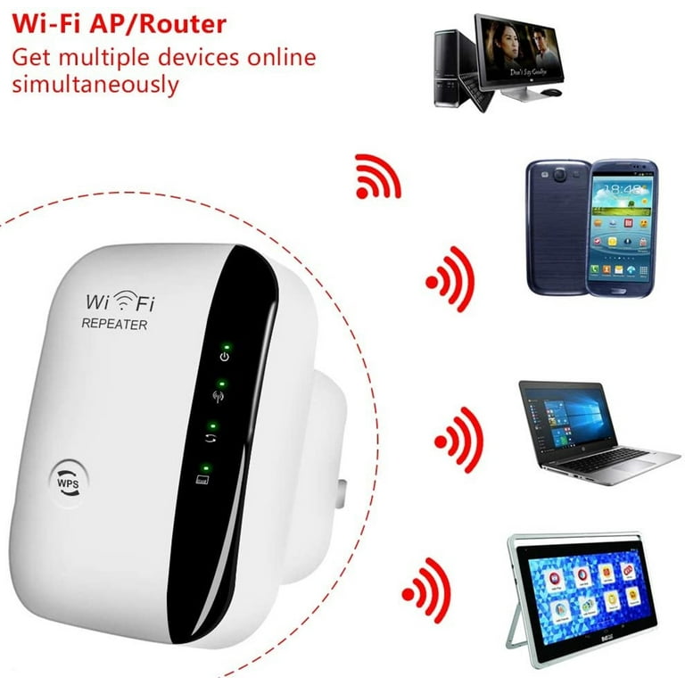 300Mbps WiFi Wireless Repeater Wireless-N 802.11 AP Range Extender Mini  Router