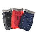 thumbnail image 6 of Frogued Dog Coat Skin-friendly Waterproof Clothes Outdoor Warm Pet Supplies for Autumn Winter (Blue,XL), 6 of 13