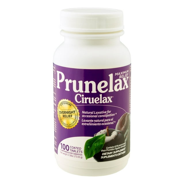 Prunelax Cirulax Maximum Relief Laxative Tablets (100 ct.)
