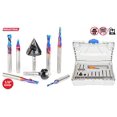 thumbnail image 2 of Amana Tool AMS-257 8-Pc General Purpose CNC Router Bit Set Packed in Stackable Plastic Case, 1/4 Inch Shank, 2 of 5