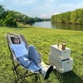 thumbnail image 5 of heritaly Adjustable Moon Chair For Outdoor Activities No Installation Required Is Stable green, 5 of 5