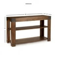 thumbnail image 4 of Arusha Console Table in Medium Cherry, 4 of 4