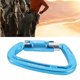 thumbnail image 1 of Cerradura De Escalada En Roca, Clip De Escalada De Bloqueo Automático De Acero Inoxidable De Aluminio Para Aviones De Alta Resistencia 25KN Para Espeleología, 1 of 7