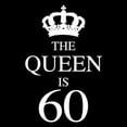 thumbnail image 3 of CafePress - The Queen Is 60 - Women's Dark Pajamas, 3 of 4
