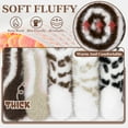 thumbnail image 6 of Loritta 5 Pairs Fluffy Fuzzy Socks Soft Cozy Socks Women Sleep Comfy Socks Winter Warm Socks for Women Gift Box, 6 of 7