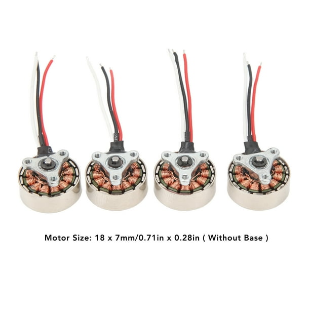 Moteur Sans Balais 7,4 V Pour Avion RC Et Quadricoptère – Alliage Alu – Compact Et Léger – Remplacement
