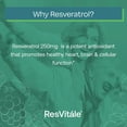 thumbnail image 4 of ResVitále Resveratrol 500 mg - Resveratrol Supplement for Men and Women - 30 Veggie Capsules, 4 of 5