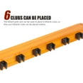 thumbnail image 3 of 1 Set Wall Mount Cue Rack Multi-Hole Cue Rack Wooden Pole Stick Rack Billiard Cue Holder, 3 of 8