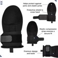 thumbnail image 5 of Baseball Sliding Mitt Glove, Hand Sliding baseball Gloves, Breathable Hand Protective Mitt with Elastic Compression Strap, Sliding Mitt Glove, Hand Protection Wrist Protector Mitt for Baseball Players, 5 of 5