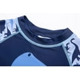 thumbnail image 2 of BONVERANO Baby Boys Two-Pieces Swimsuit, Rashguard Set with UPF 50+ Sun Protection（Super Dino 18-24months）, 2 of 8