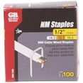 thumbnail image 3 of Gardner Bender MS-150 0.5 in. Metal Cable Staple - 100 Pack, 3 of 4