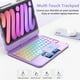 thumbnail image 4 of Funda con teclado FUWANG para iPad Mini 7/6 8,3 pulgadas retroiluminada, 4 of 9