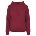 thumbnail image 1 of Build Your Brand - Sudadera Basic para Mujer (Burdeos), 1 of 5