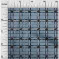 thumbnail image 1 of oneOone Viscose Chiffon Fabric Check Ikat Decor Fabric Printed BTY 42 Inch Wide, 1 of 4