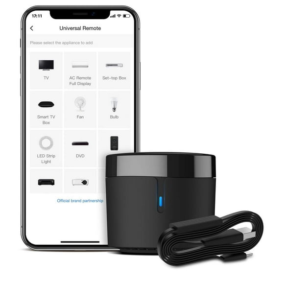 Hub remoto inteligente BroadLink RM4 Mini WiFi IR Blaster