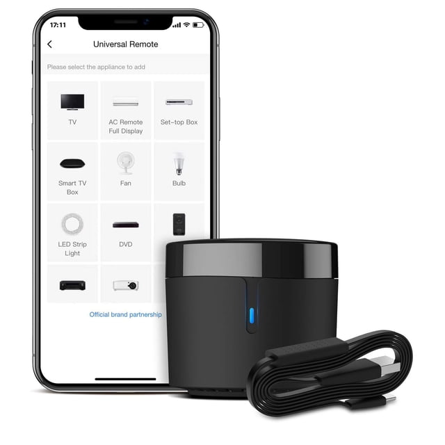 Hub remoto inteligente BroadLink RM4 Mini WiFi IR Blaster