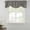 Black, variant on Pink Striped Tie Up Valance Curtains for Windows, Kitchen Curtains Window Treatments, Modern Simple Farmhouse Beige Vintage Short Window Shades Valances for Bedroom Bathroom Cafe 42"x18"