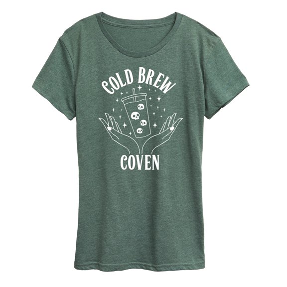 Instant Message - Cold Brew Coven - Women's Short Sleeve Graphic T-Shirt