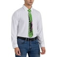 thumbnail image 7 of Gaeub CROCODILE HEAD Men's Classic Woven Jacquard Necktie Perfect for Weddings & Parties, 7 of 7