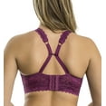 thumbnail image 2 of Parfait Adriana Banded Stretch Lace Wireless Bralette (P5482),32FF,Blackberry, 2 of 6