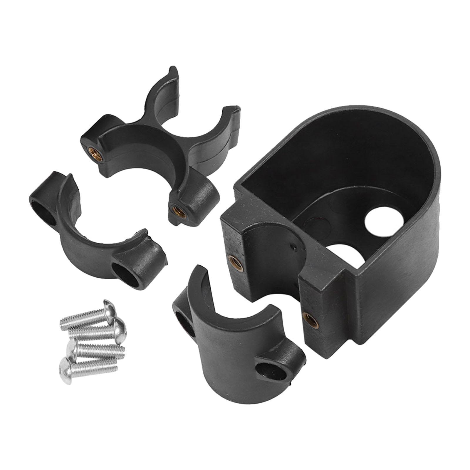 EHJRE Attachment Walking Stick Rack Bracket Crutch Holder for Elderly Disabled Walkers Rollators Electric Scooters
