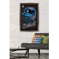 thumbnail image 2 of MLB Detroit Tigers - Neon Helmet 23 Wall Poster, 22.375" x 34" Framed, 2 of 6