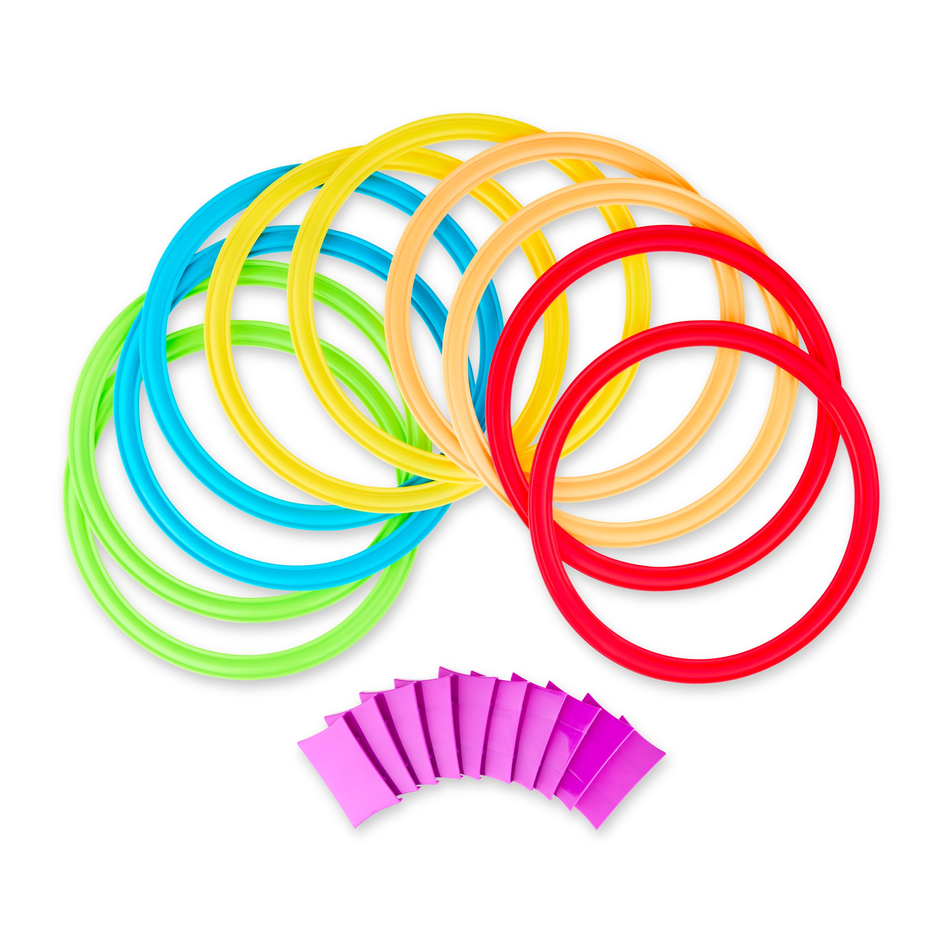 Play Day Hopscotch Rings, 20 Pieces