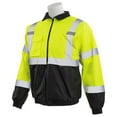 thumbnail image 3 of Erb W105 Hvl/black Bottom Value Bomber Jacket Hi-Viz 3X, 3 of 4