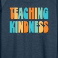 thumbnail image 3 of Instant Message - Kindness Teaching - Women's Lightweight French Terry Long Sleeve Shirt, 3 of 6
