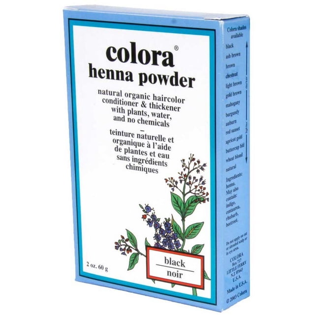 Tinte de pelo Colora Henna en polvo, rubio trigo, orgánico, 60 g