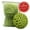 Green, variant on Spongentle Deep Cleansing Body Loofah Sponge, Natural Colors, for Bath and Shower, Multiple Textures for Gentle and Deep Exfoliation, Generous and Rich Lather, (Pack of 3)
