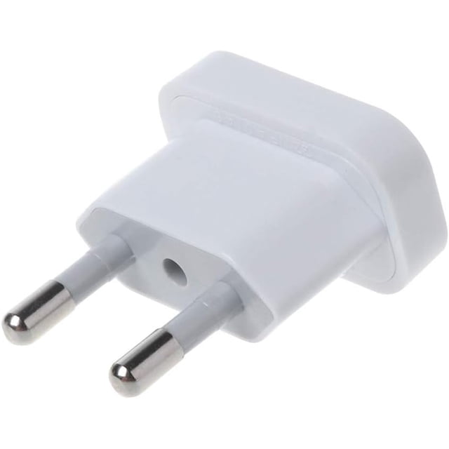 Adaptador de cabezal, cargador, adaptador de enchufe de viaje, convertidor de carga con normativa de la UE de EE. UU. a Europa
