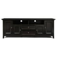 thumbnail image 1 of Simpli Home Amherst 72" Wide Solid Wood TV Media Stand in Hickory Brown, 1 of 16
