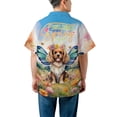 thumbnail image 5 of Welcome Spring Fairy Cavalier King Charles Spaniel in Flower Meadow Hawaiian Shirt Breathable Summer Unisex Merch Dog Lover Gifts - 13002, 5 of 6