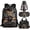 Angry Tiger Camo, variant on Jeiento Tractor Backpack for School Boys 4th 5th Grade Elementary Bookbag Kids Girls School Bag with Lunch Box Pencil Case Bottle Holder Set 4Pcs Middle Student Backpacks Travel Rucksacks Green