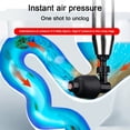 thumbnail image 2 of Desatascador Desagüe Aire Inodoro Eléctrico Duradero Reutilizable para Fregadero Tubería Inodoros, 2 of 9