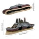 thumbnail image 4 of Health Gear Decoración de Acuario, Decoraciones de naufragio perdido del Titanic, Adornos de pecera, Adornos de Resina de naufragio para Agua Dulce Salada, Adorno de Barco para Acuario Ecomeon no, 4 of 4