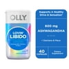 OLLY Lovin' Libido Capsule Supplement, 40 Ct