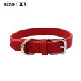 thumbnail image 2 of Collar clásico para perro, ajustable, suave, transpirable, con forro de cuero, resistente al agua, 2 of 5