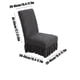 thumbnail image 3 of Funda para silla | Funda para silla de comedor con faldón elástico para el hogar y la oficina | Protector de asiento antideslizante | Tejido de poliéster lavable, 3 of 6