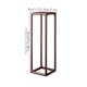 thumbnail image 2 of Estante de madera de nogal con base for bonsái chino, soporte for plantas for decoración interior y exterior del hogar., 2 of 6
