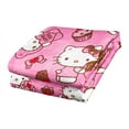 thumbnail image 4 of Hello Kitty Love You Much Sanrio Silk Touch Throw Blanket 50x70 Inches – Soft Plush Fleece Throw Blanket, 4 of 4