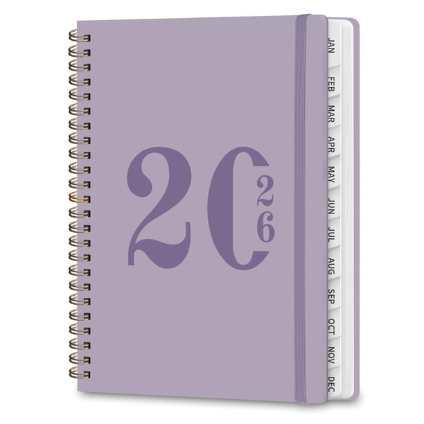 Agenda VALOME 2026 semanal y mensual A5 16 x 22 cm