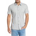 thumbnail image 2 of Tori Richard Mens Sea Crest SS Button Up Shirt ltgrey M, White, Medium Tori Richard Botones al frente, 2 of 2