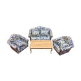 thumbnail image 2 of 1:12 Muebles de casa de muñecas Sofá Decoración de casa de muñecas Regalo Modelo de muebles de sofá en miniatura realista para decoración de baño y estilo F, 2 of 8