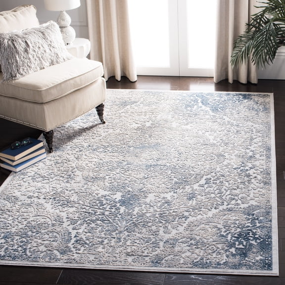 Safavieh Invista Averill Abstract Area Rug, Gray/Blue, 5'3" x 7'6"