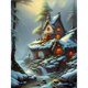 thumbnail image 1 of 5D DIY Cabaña en La Nieve Kit Del 30x40cm, 1 of 9