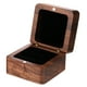 thumbnail image 1 of Estuche para anillos, caja para anillos de compromiso, organizador de anillos de madera., 1 of 8